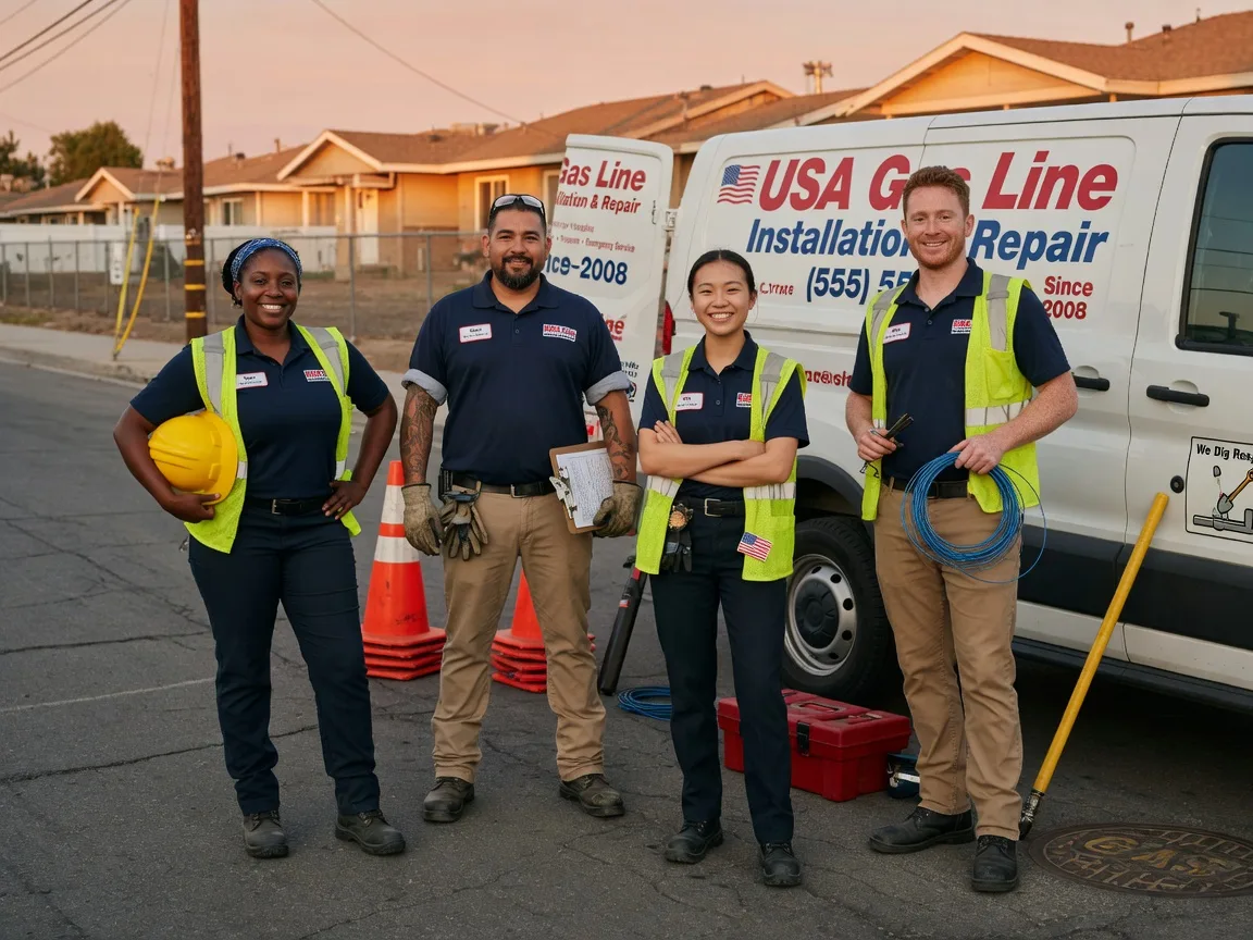 Gas Line Installation company in Cedar Vale, KS